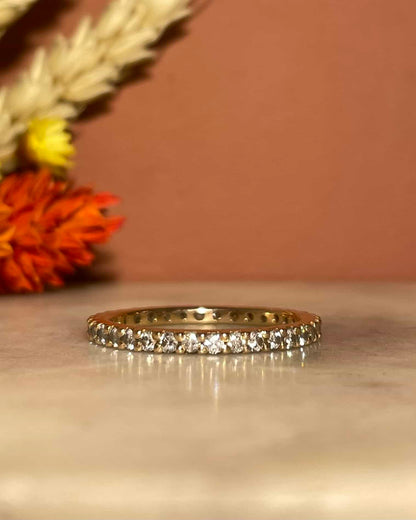 Alliance Américaine 34 Diamants &quot;Leanne&quot; - Elliade Paris