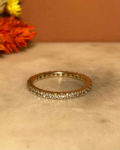 Alliance Américaine 34 Diamants &quot;Leanne&quot; - Elliade Paris