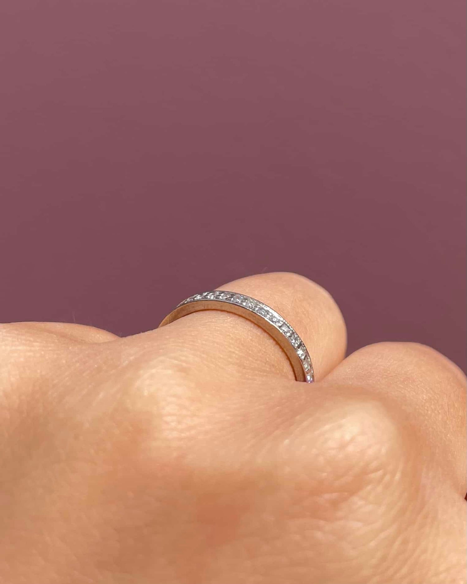 Alliance Américaine 39 Diamants &quot;Aimy&quot; - Elliade Paris