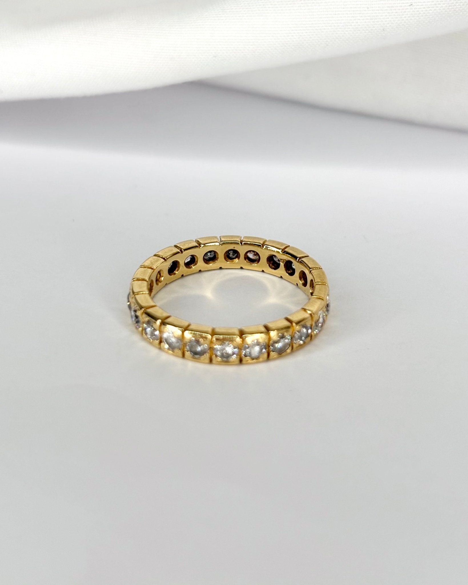 Alliance Américaine 4.72g &amp; Diamants 1.10 carat "Carie" - Elliade Paris