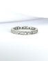 Alliance Américaine Art-Déco Diamants 0.40 carat 2.3mm "Dounia" - Elliade Paris