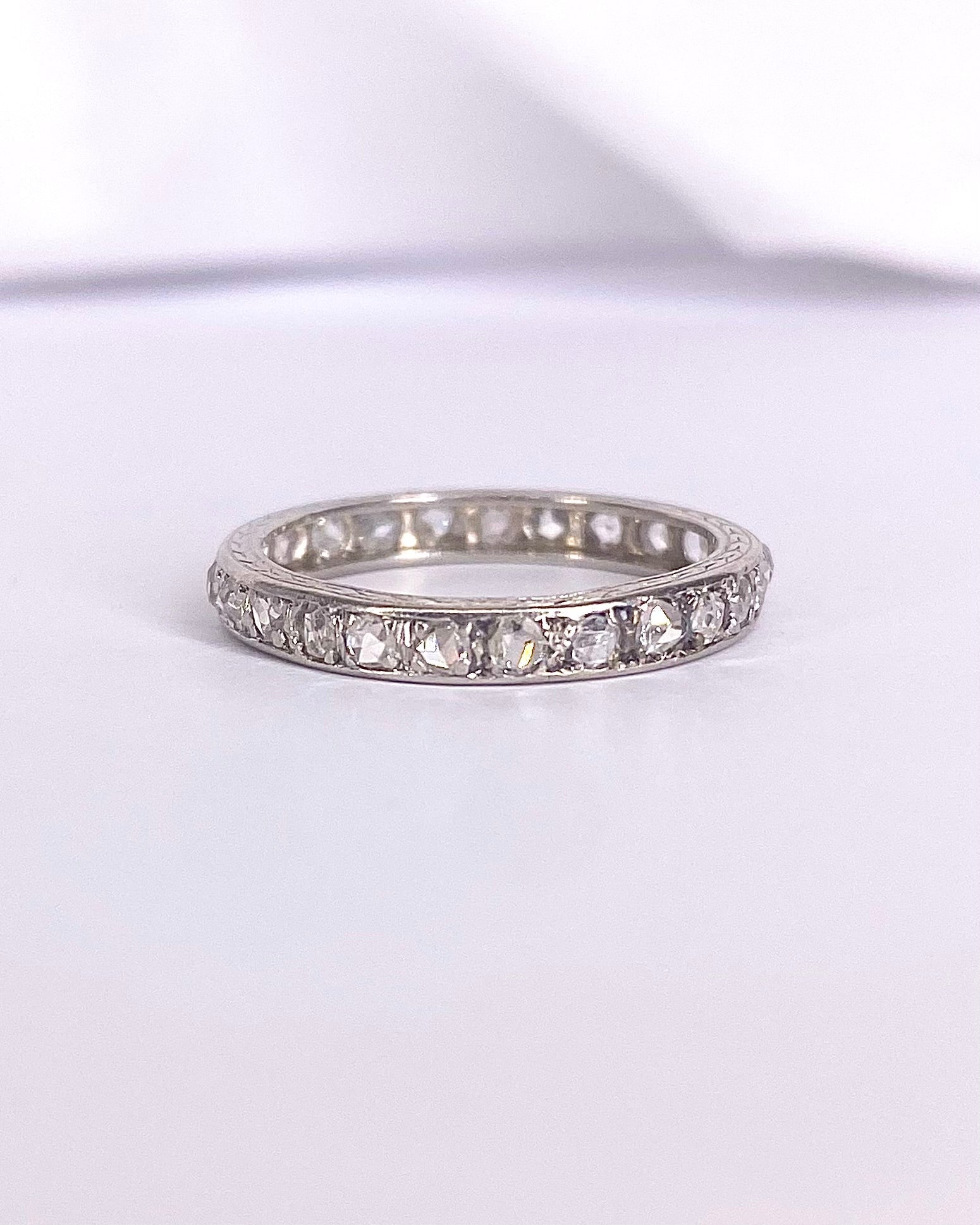 Alliance Américaine Art déco Diamants "Alessandra" - Elliade Paris