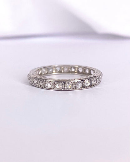 Alliance Américaine Art déco Diamants "Alessandra" - Elliade Paris