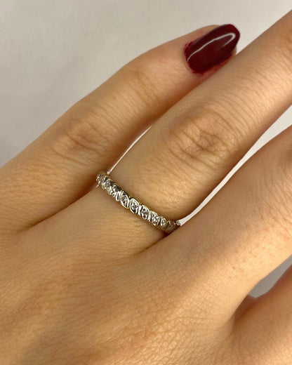 Alliance Américaine Diamants 0.26 carat "Sabine" - Elliade Paris