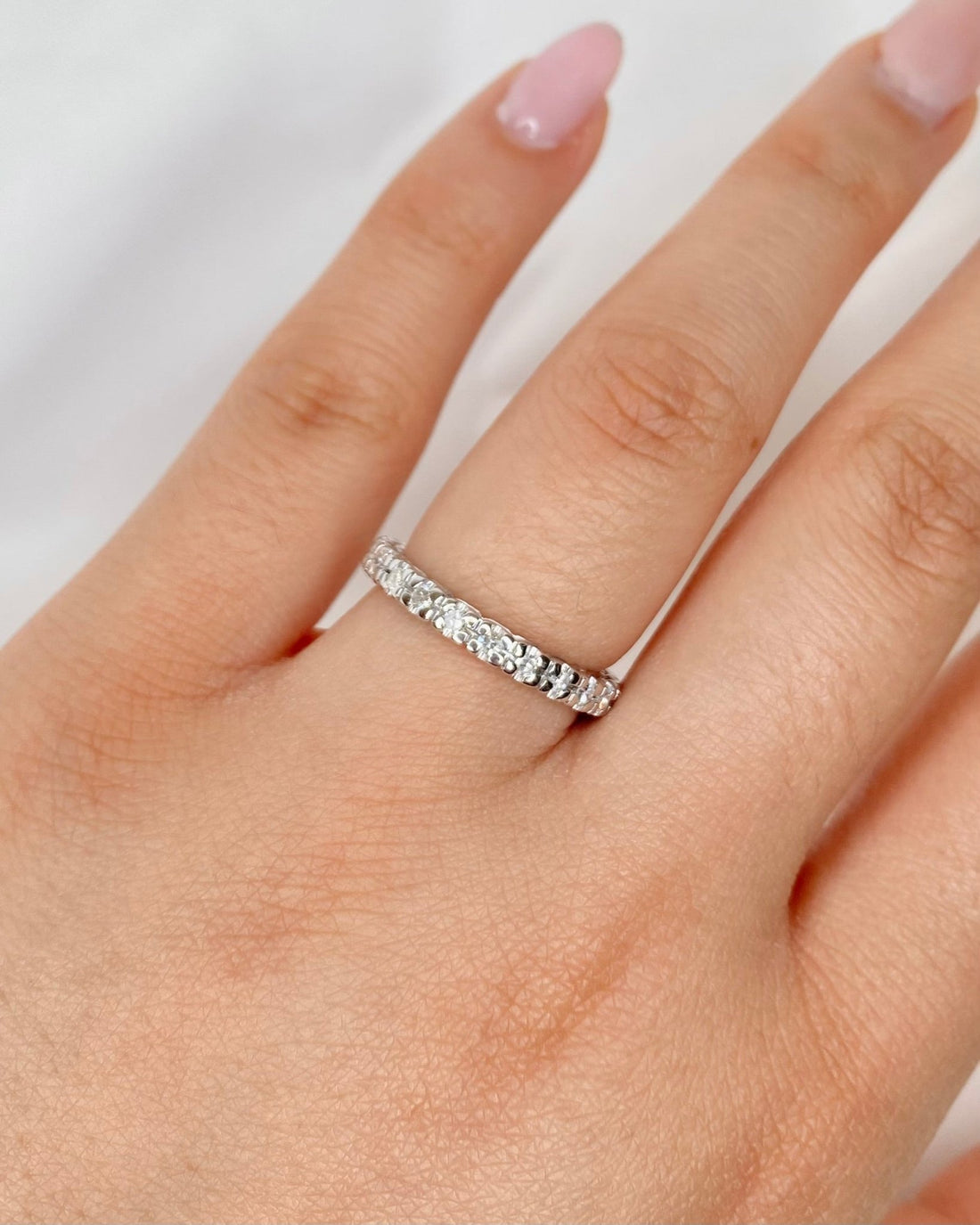 Alliance Américaine Diamants 0.46 carat "Léonille" - Elliade Paris