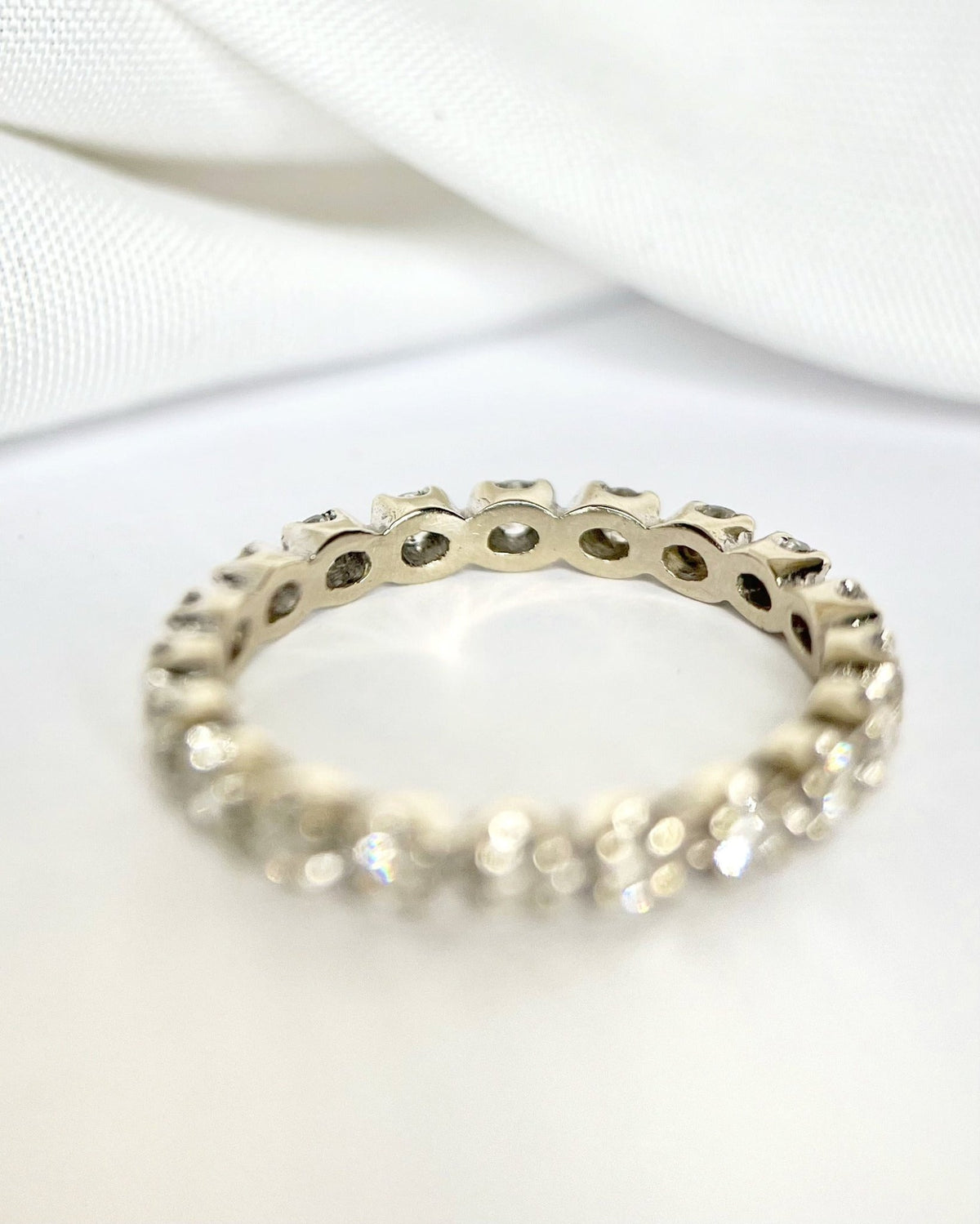 Alliance Américaine Diamants 0.80 carat 2.5mm "Eva" - Elliade Paris