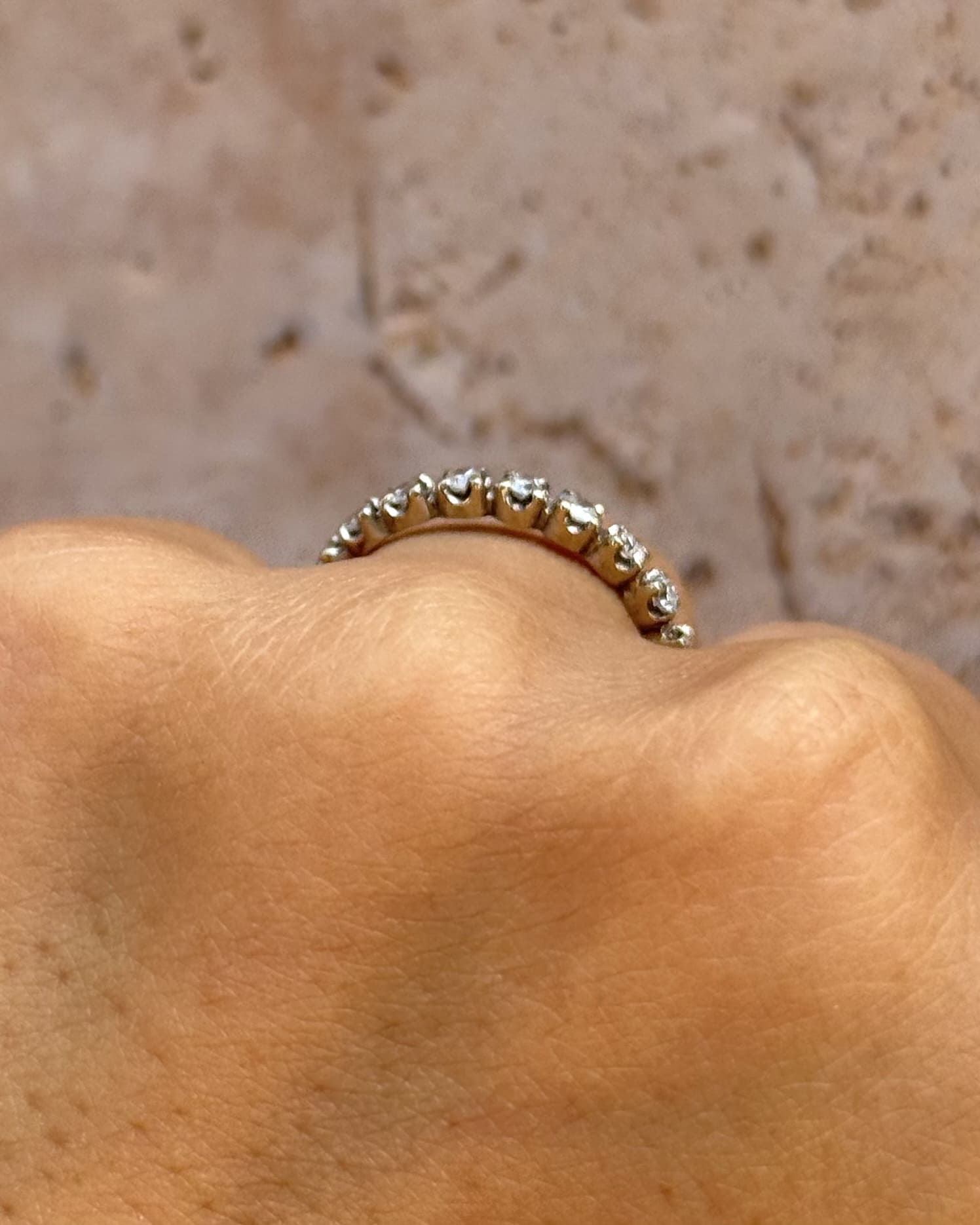 Alliance Américaine Diamants 0.80 carat 2.5mm "Eva" - Elliade Paris