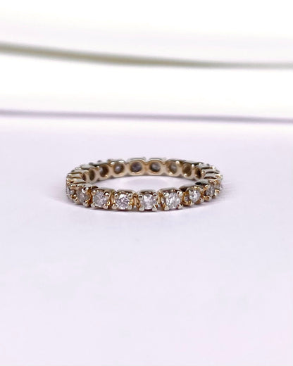 Alliance Américaine Diamants 0.80 carat "Elora" - Elliade Paris