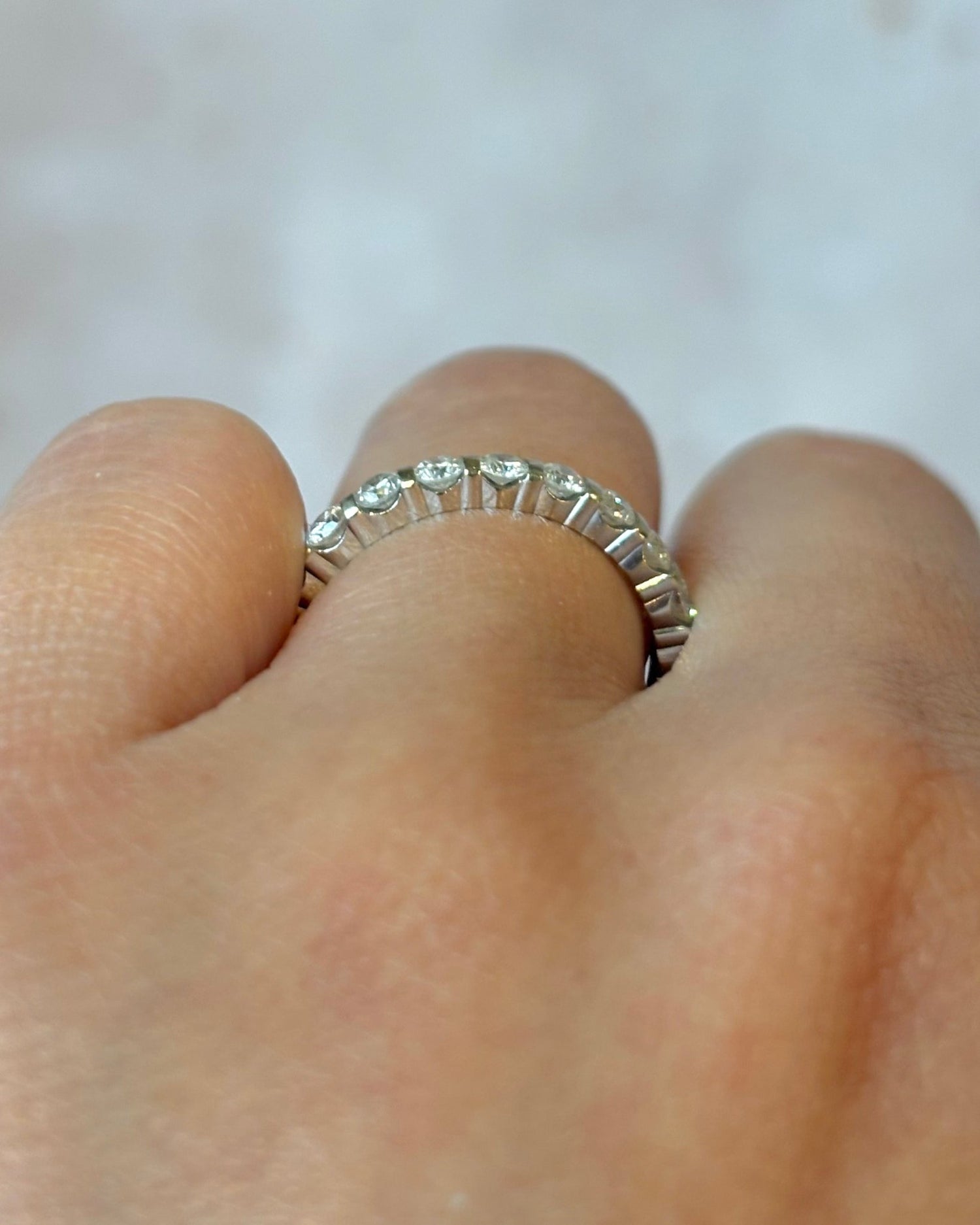Alliance Américaine Diamants 0.88 carat "Blandine" - Elliade Paris