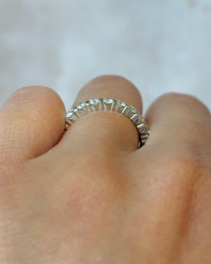 Alliance Américaine Diamants 0.88 carat "Blandine" - Elliade Paris