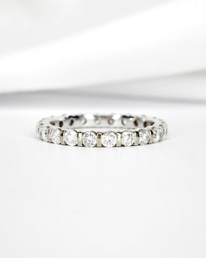 Alliance Américaine Diamants 0.88 carat "Blandine" - Elliade Paris