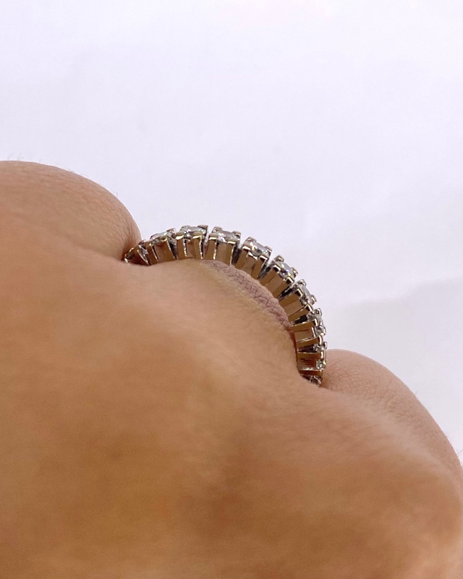 Alliance Américaine Diamants 0.88 carat "Mireille" - Elliade Paris