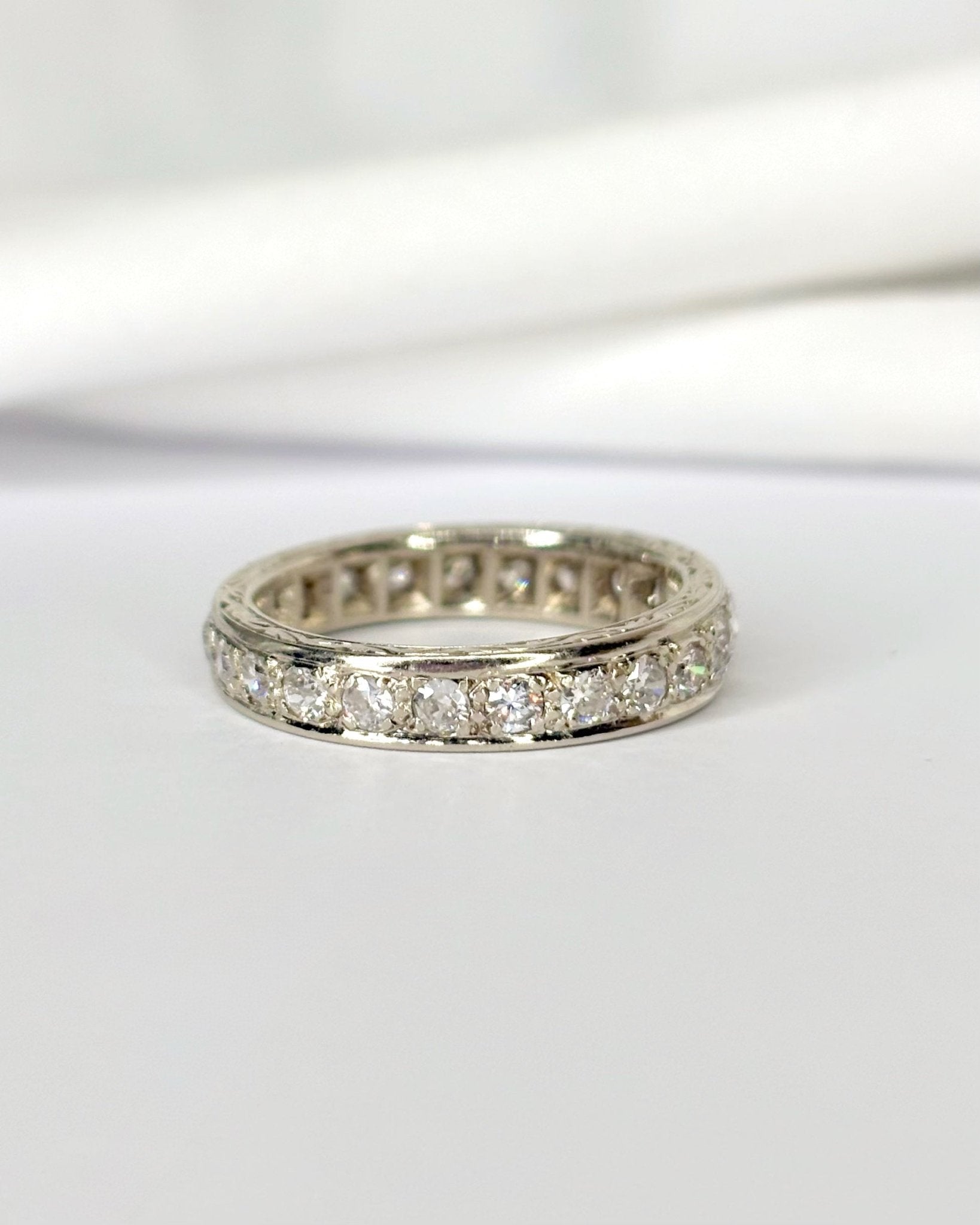 Alliance Américaine Diamants 1.06 carat "Elena" - Elliade Paris