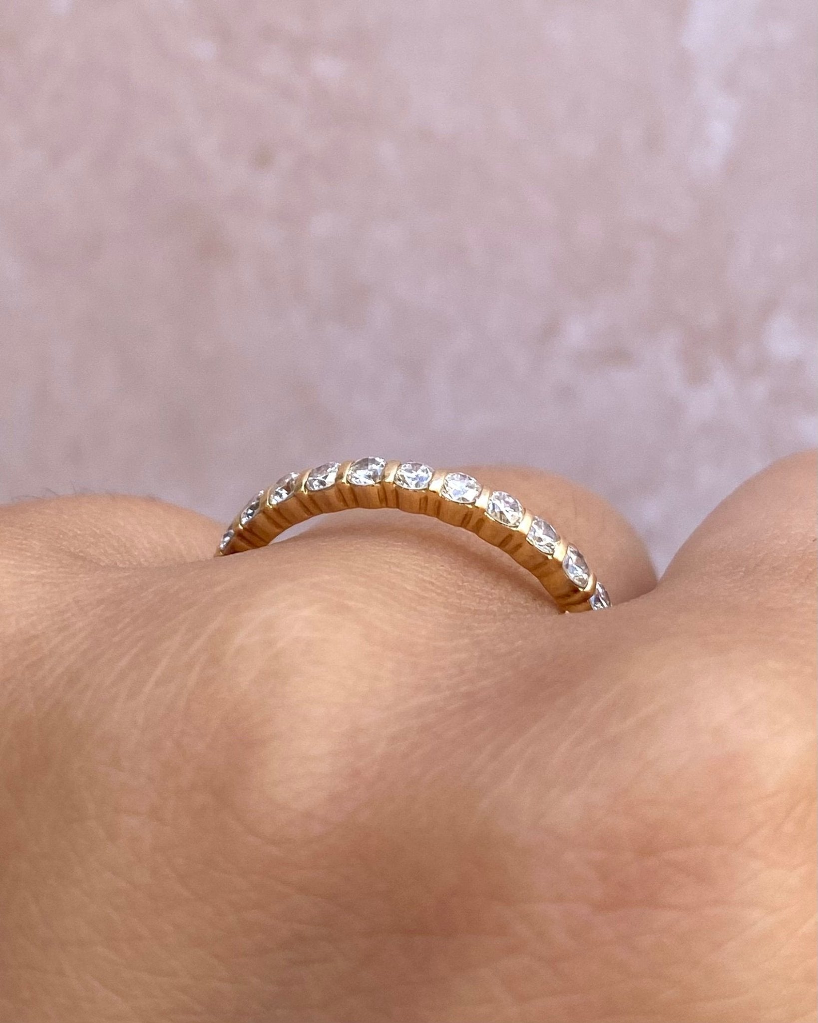 Alliance Américaine Diamants 1.16 carat 2.3 mm "Alizée" - Elliade Paris