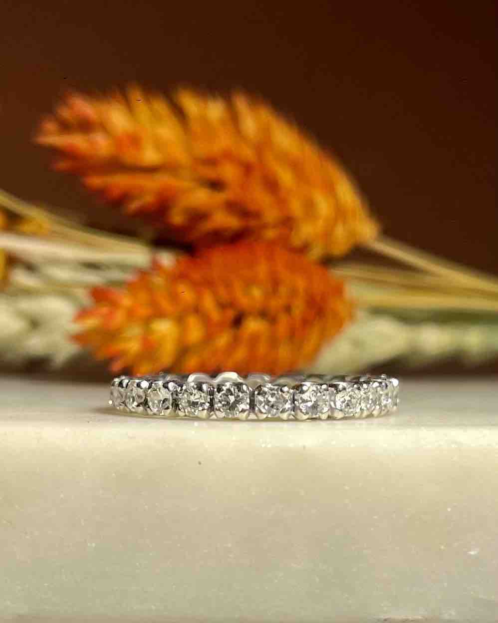 Alliance Américaine Diamants 1.20 carat "Lona" - Elliade Paris