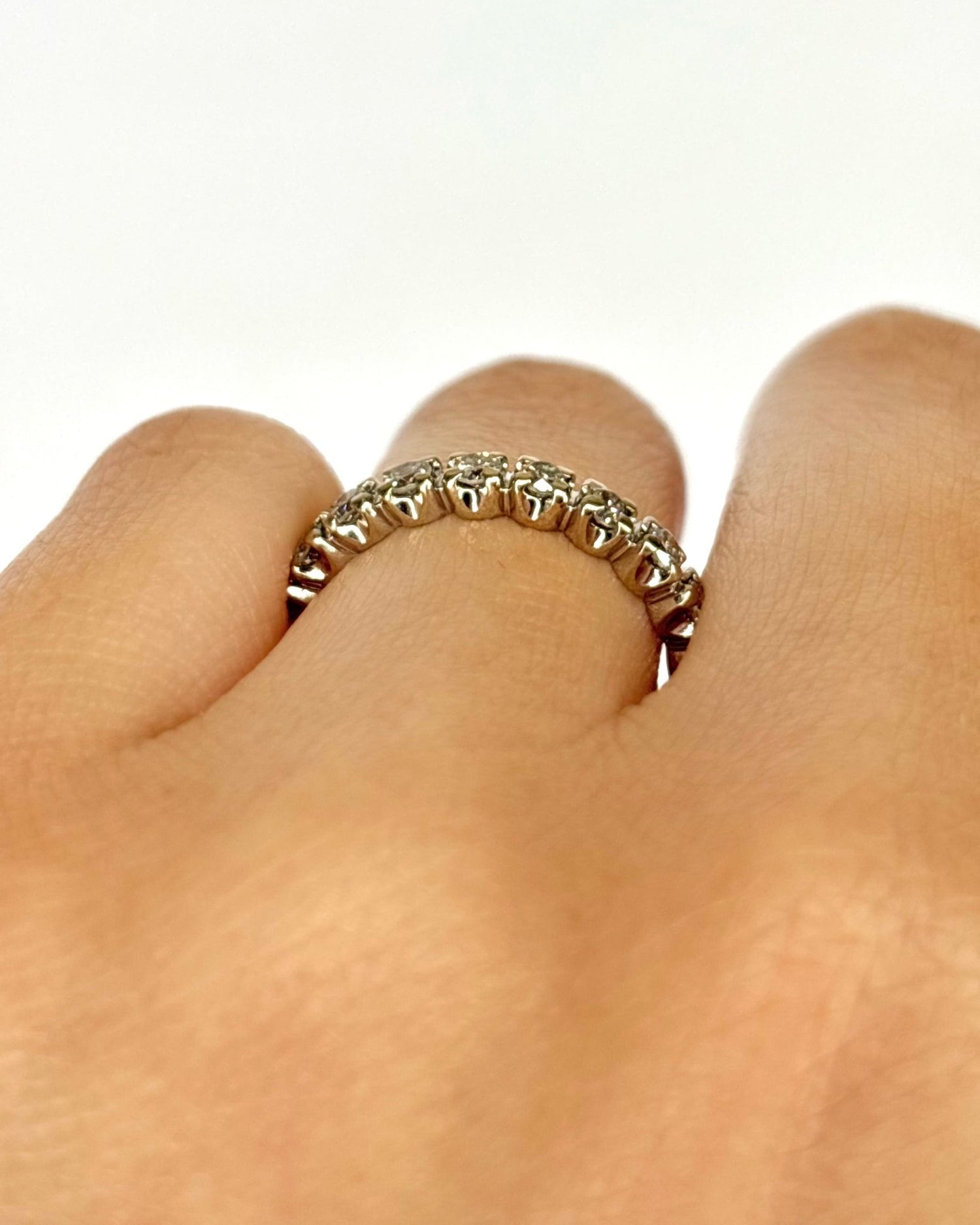 Alliance Américaine Diamants 1.26 carat "Camille" - Elliade Paris