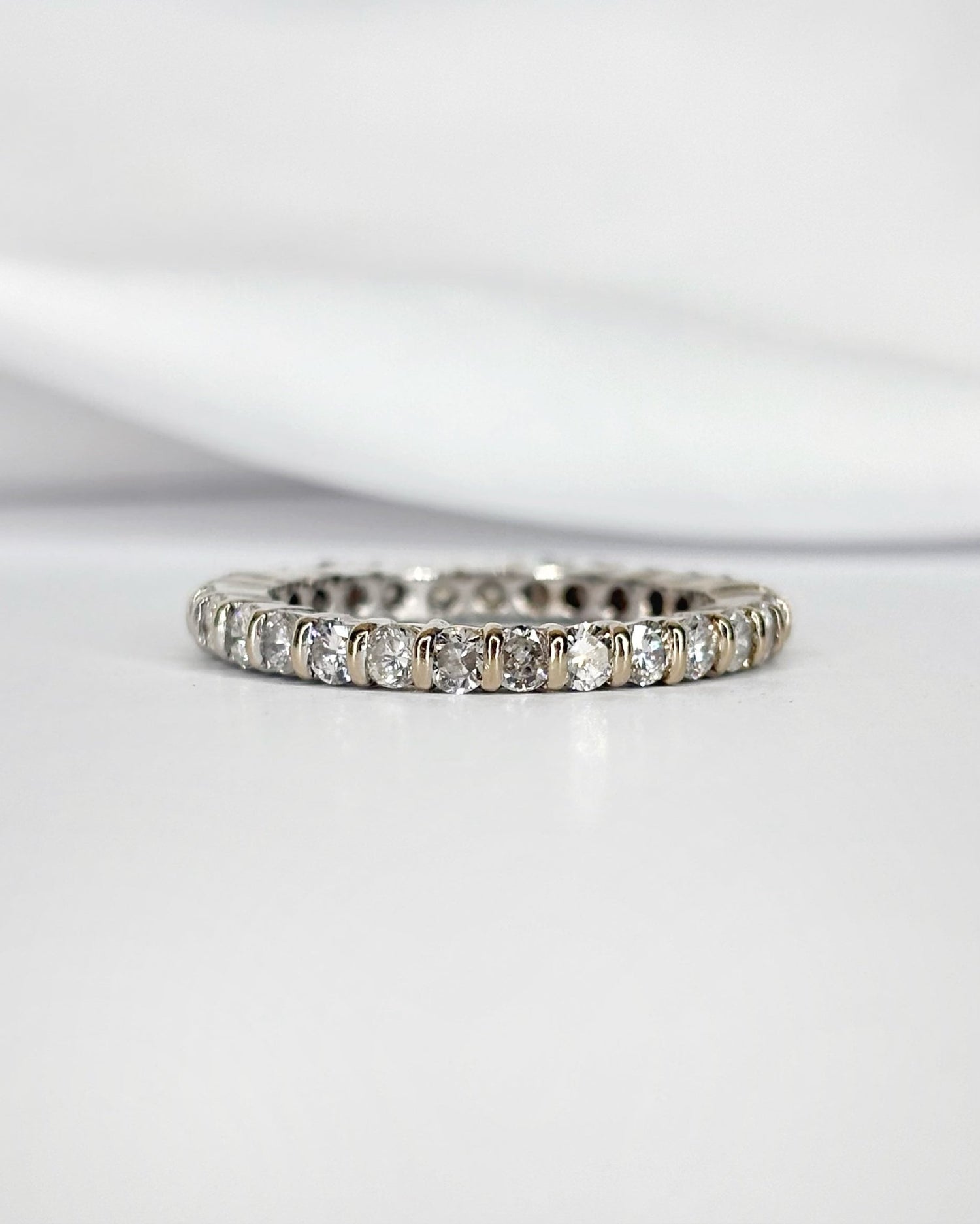 Alliance Américaine Diamants 1.45 carat "Amélie" - Elliade Paris