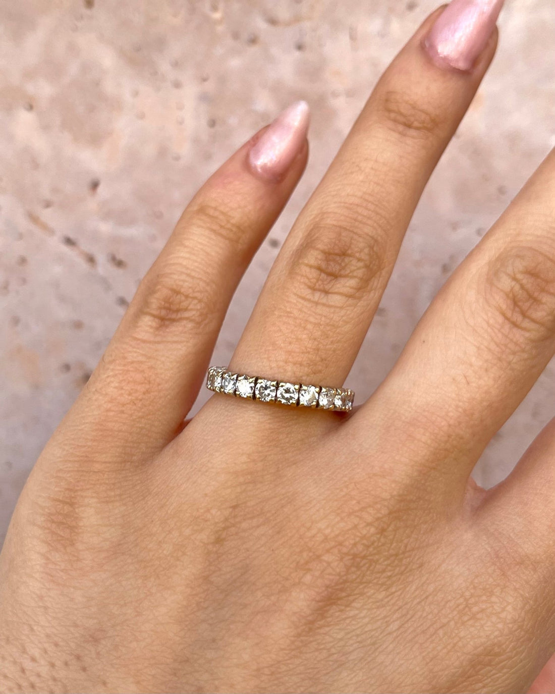 Alliance Américaine Diamants 2.20 carats "Claudia" - Elliade Paris