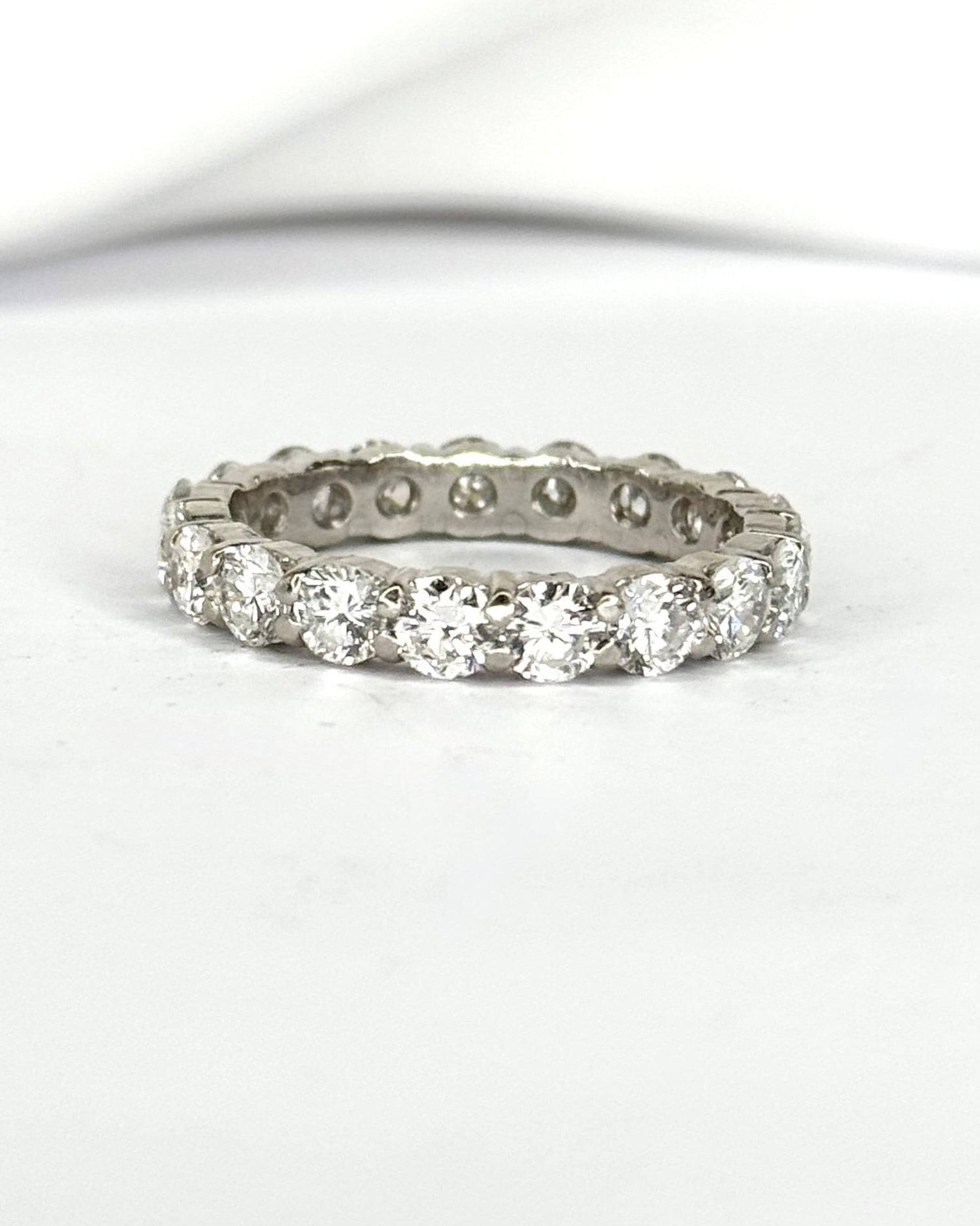 Alliance Américaine Diamants 3.80 carats 3.7mm 6,25g "Elene" - Elliade Paris