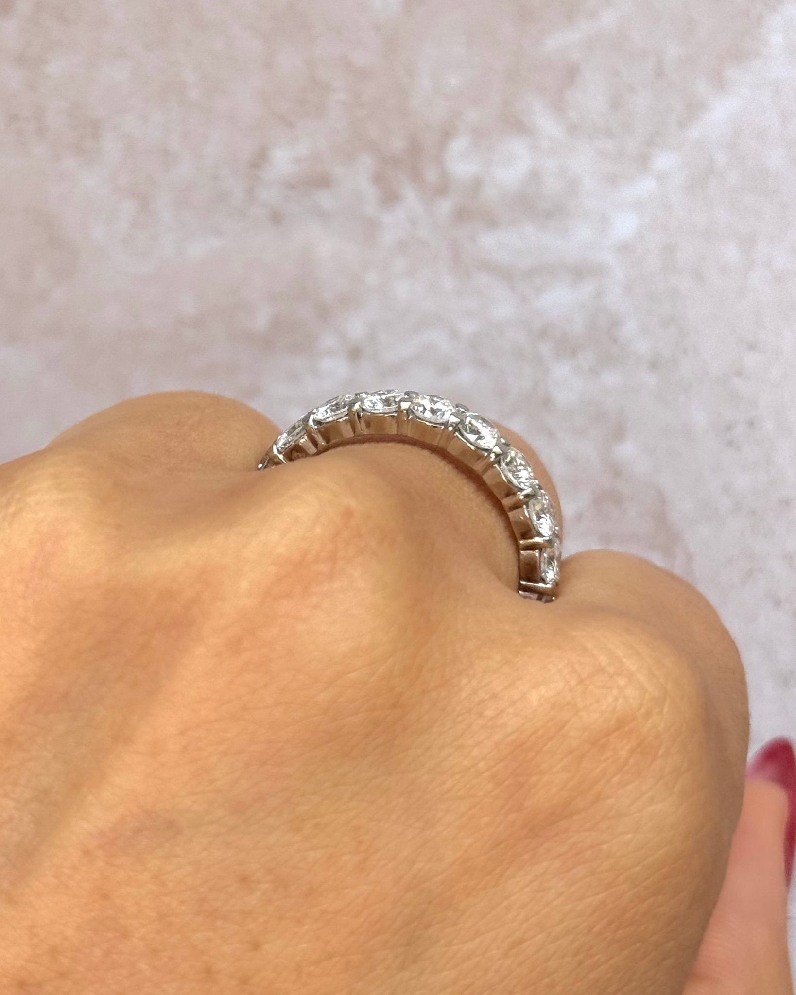 Alliance Américaine Diamants 3.80 carats 3.7mm 6,25g "Elene" - Elliade Paris