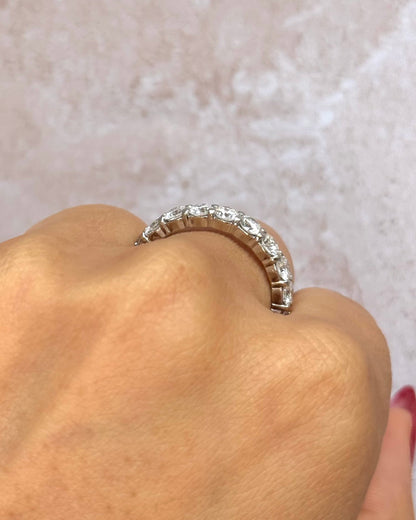 Alliance Américaine Diamants 3.80 carats 3.7mm 6,25g "Elene" - Elliade Paris