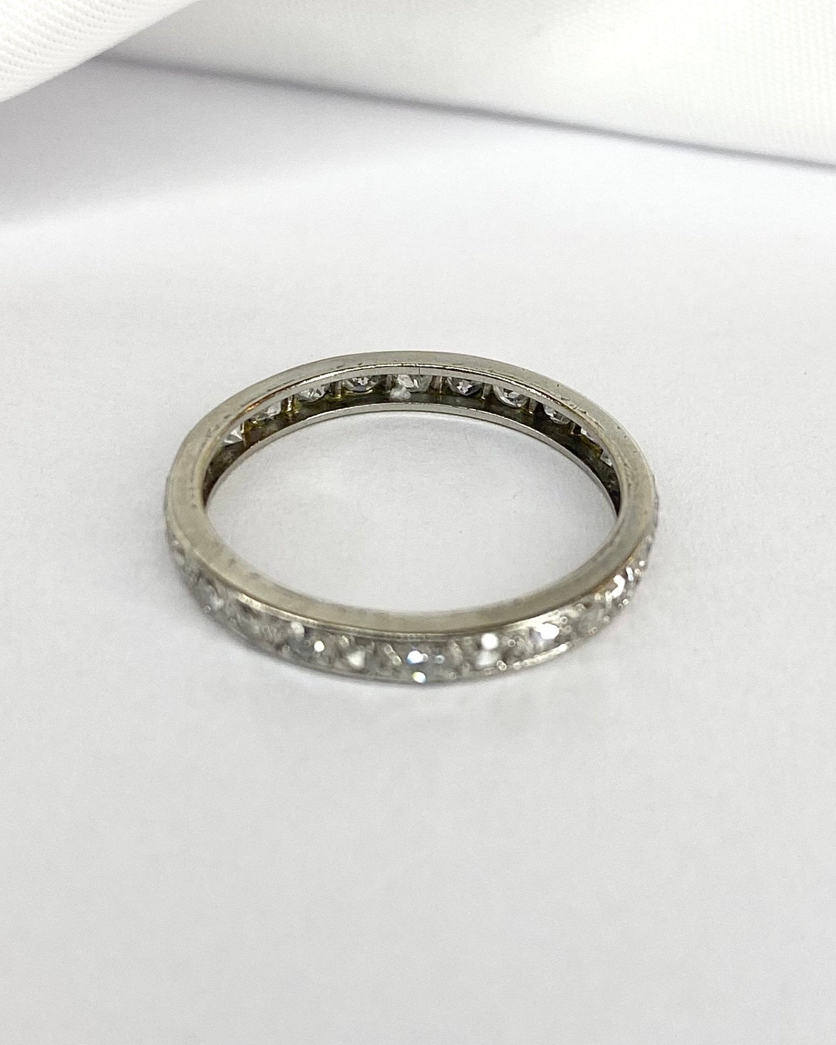 Alliance Américaine Diamants Art déco "Mariella" - Elliade Paris