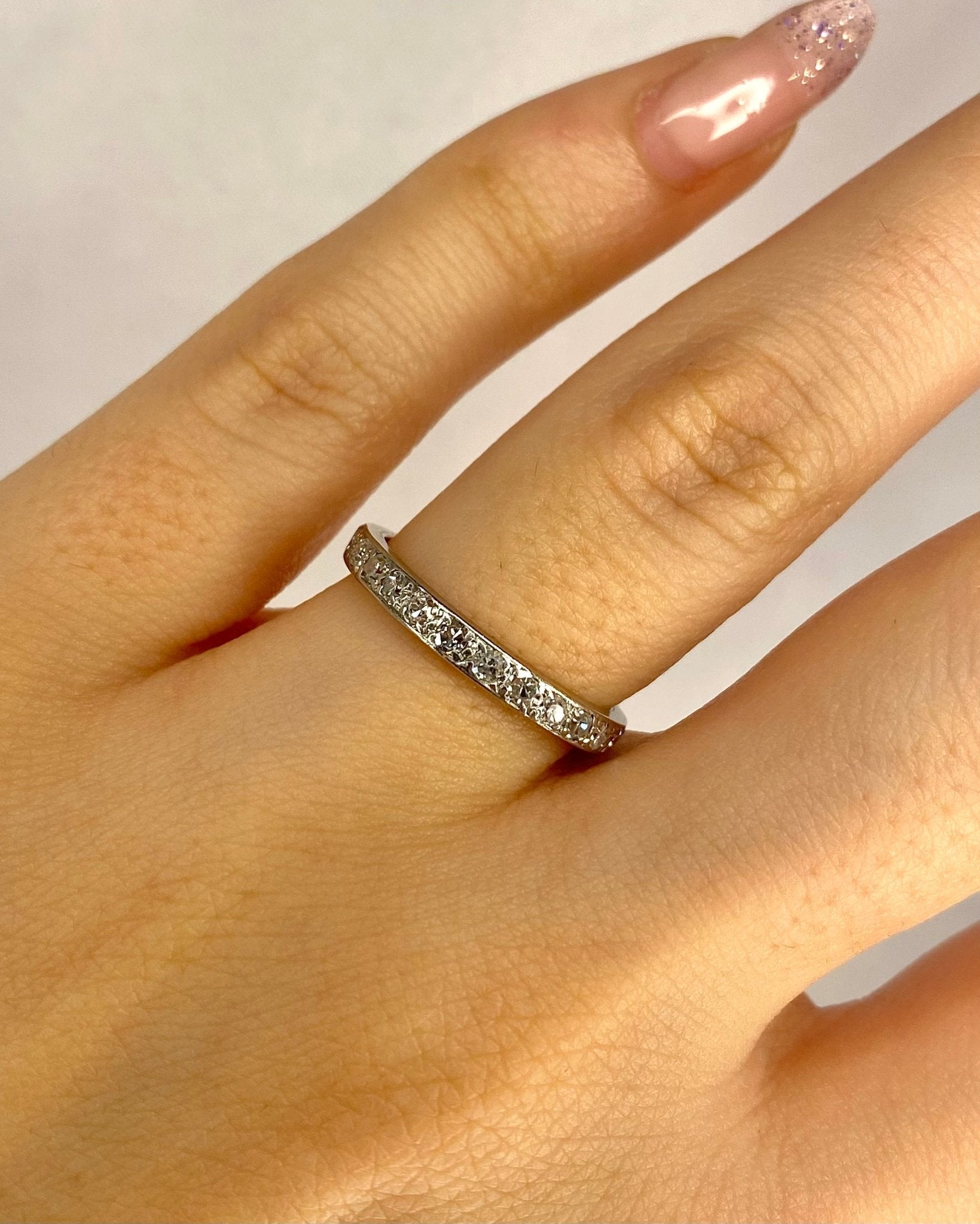 Alliance Américaine Diamants Art déco "Mariella" - Elliade Paris