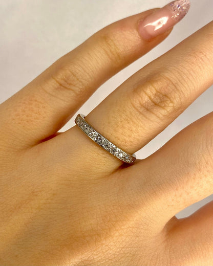 Alliance Américaine Diamants Art déco "Mariella" - Elliade Paris