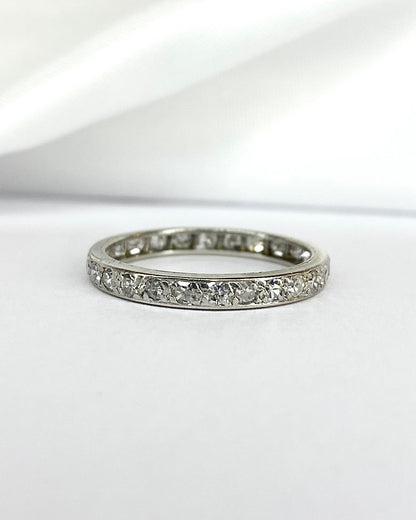 Alliance Américaine Diamants Art déco "Mariella" - Elliade Paris