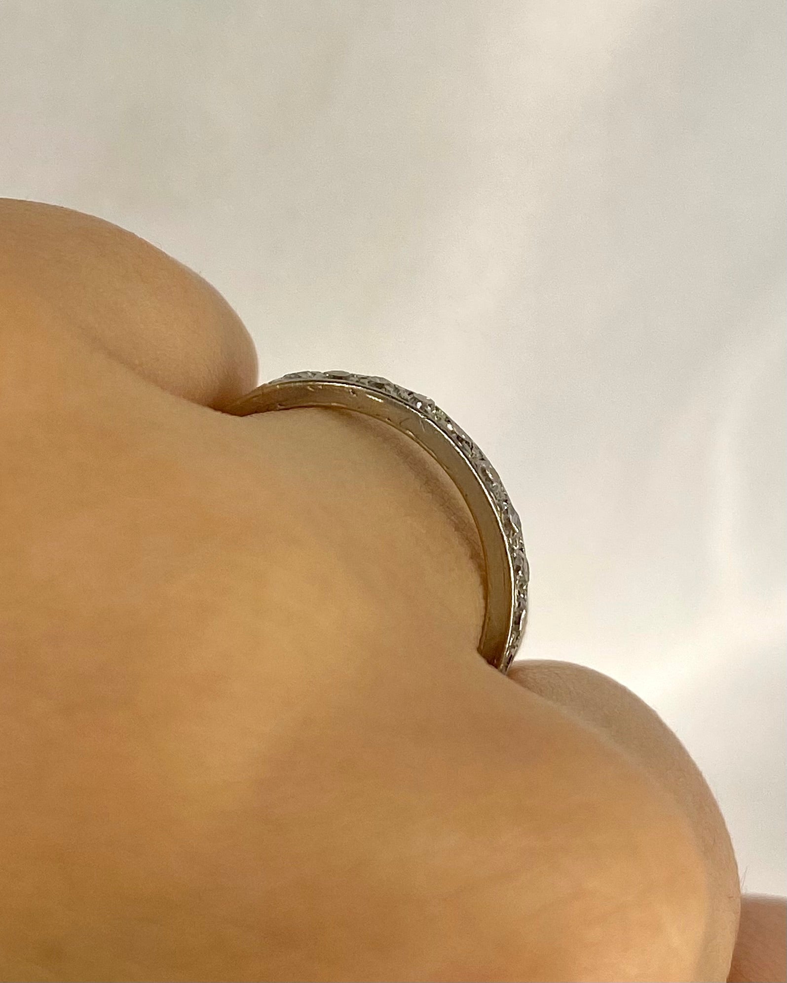 Alliance Américaine Diamants Art déco "Mariella" - Elliade Paris