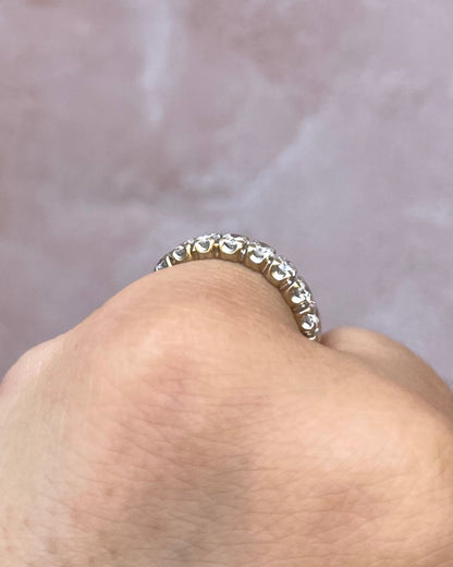 Alliance Américaine Pinky Diamants 1.40 carat 3.6mm "Louisa" - Elliade Paris