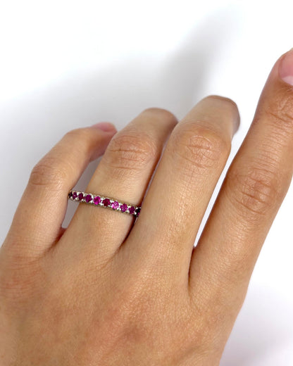 Alliance Américaine Rubis 0.87 carat "Lilou" - Elliade Paris