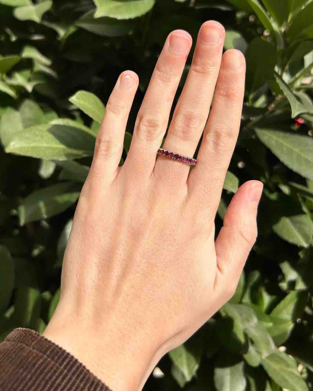 Alliance Américaine Rubis 1.50 carat &quot;Marcel&quot; - Elliade Paris