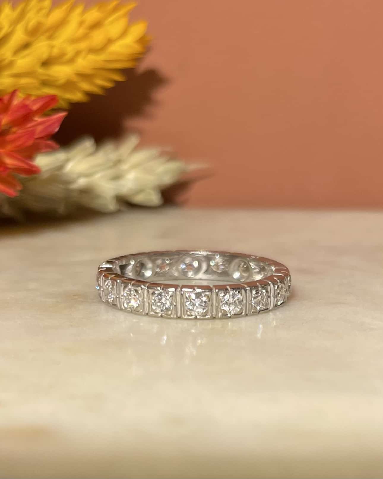 Alliance Américaine 18 Diamants "Mohana" - Elliade Paris
