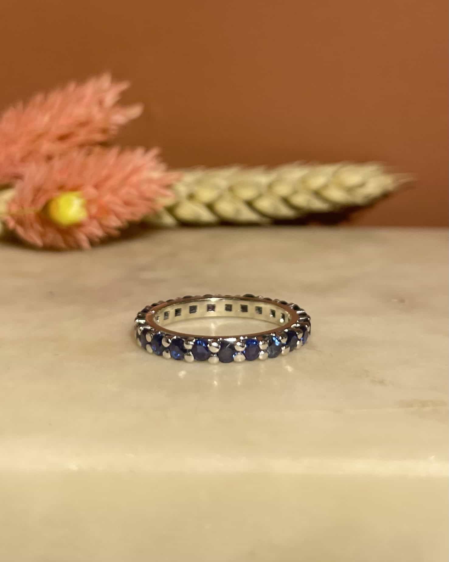 Alliance Américaine 23 Saphirs 1.60 carat &quot;Manal&quot;