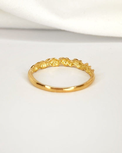 Alliance Jonc Or Jaune 18 carats 3 mm "Jonas" - Elliade Paris