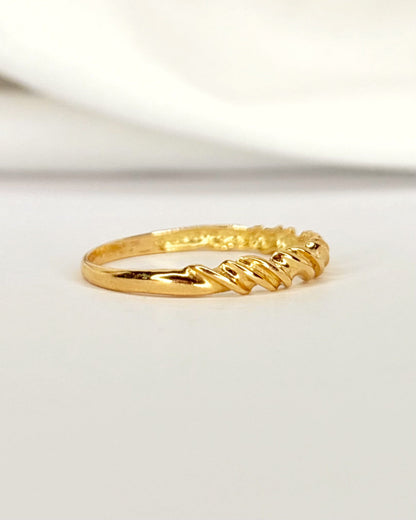 Alliance Jonc Or Jaune 18 carats 3 mm "Jonas" - Elliade Paris