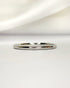 Alliance Or Gris 18 carats 1.6mm "Molly" - Elliade Paris