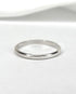 Alliance Or Gris 18 carats 1.8 mm "Abraham" - Elliade Paris