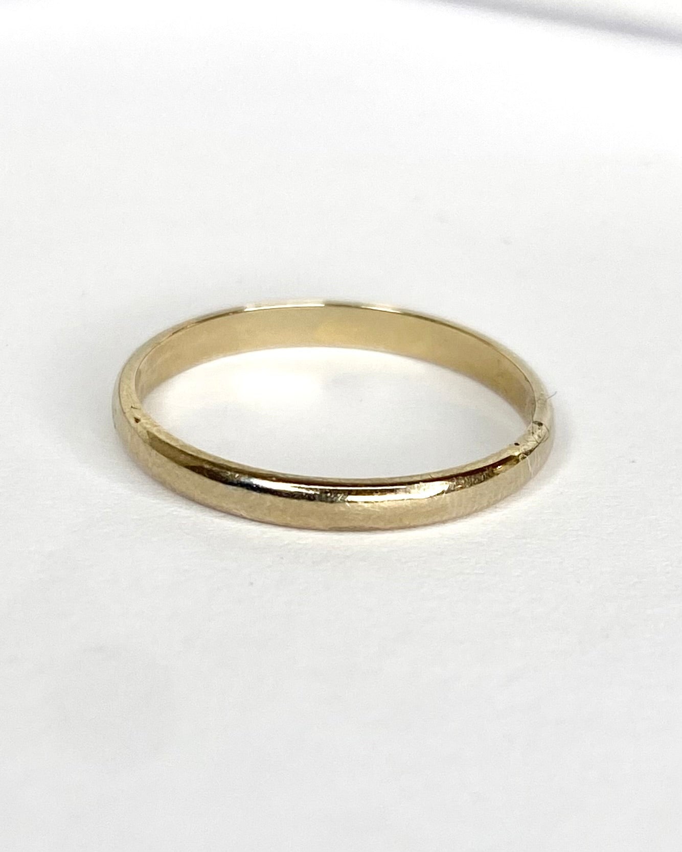 Alliance Or Gris 18 carats 2mm "Elia" - Elliade Paris