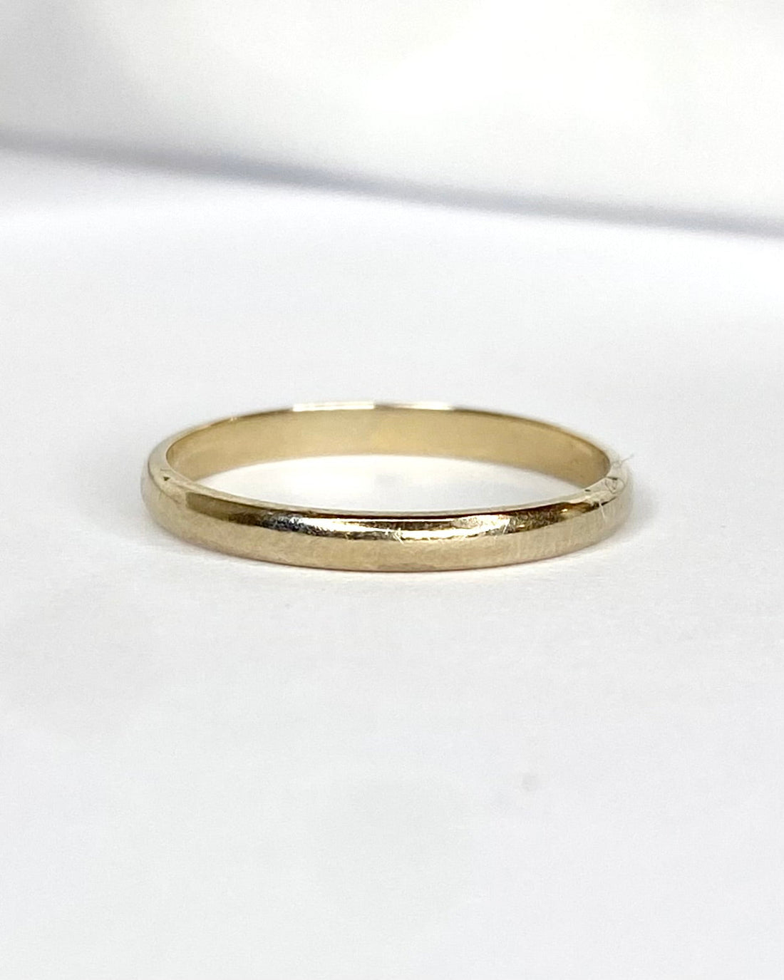 Alliance Or Gris 18 carats 2mm "Elia" - Elliade Paris