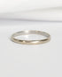 Alliance Or Gris 18 carats 2mm "Tina" - Elliade Paris