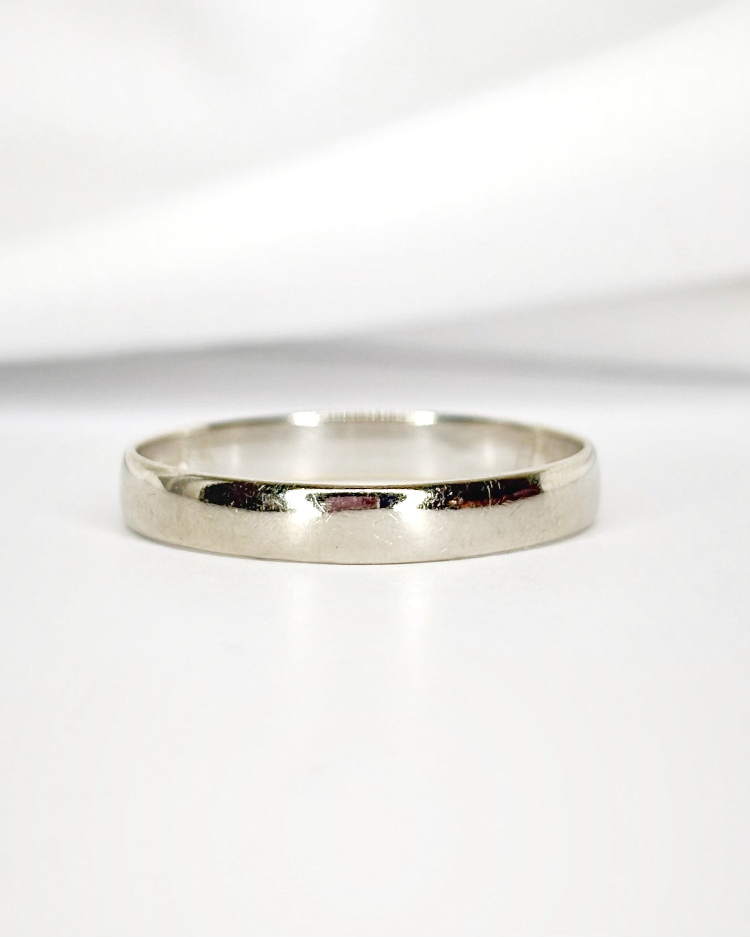Alliance Or Gris 18 carats 3.3 mm "Tilda" - Elliade Paris