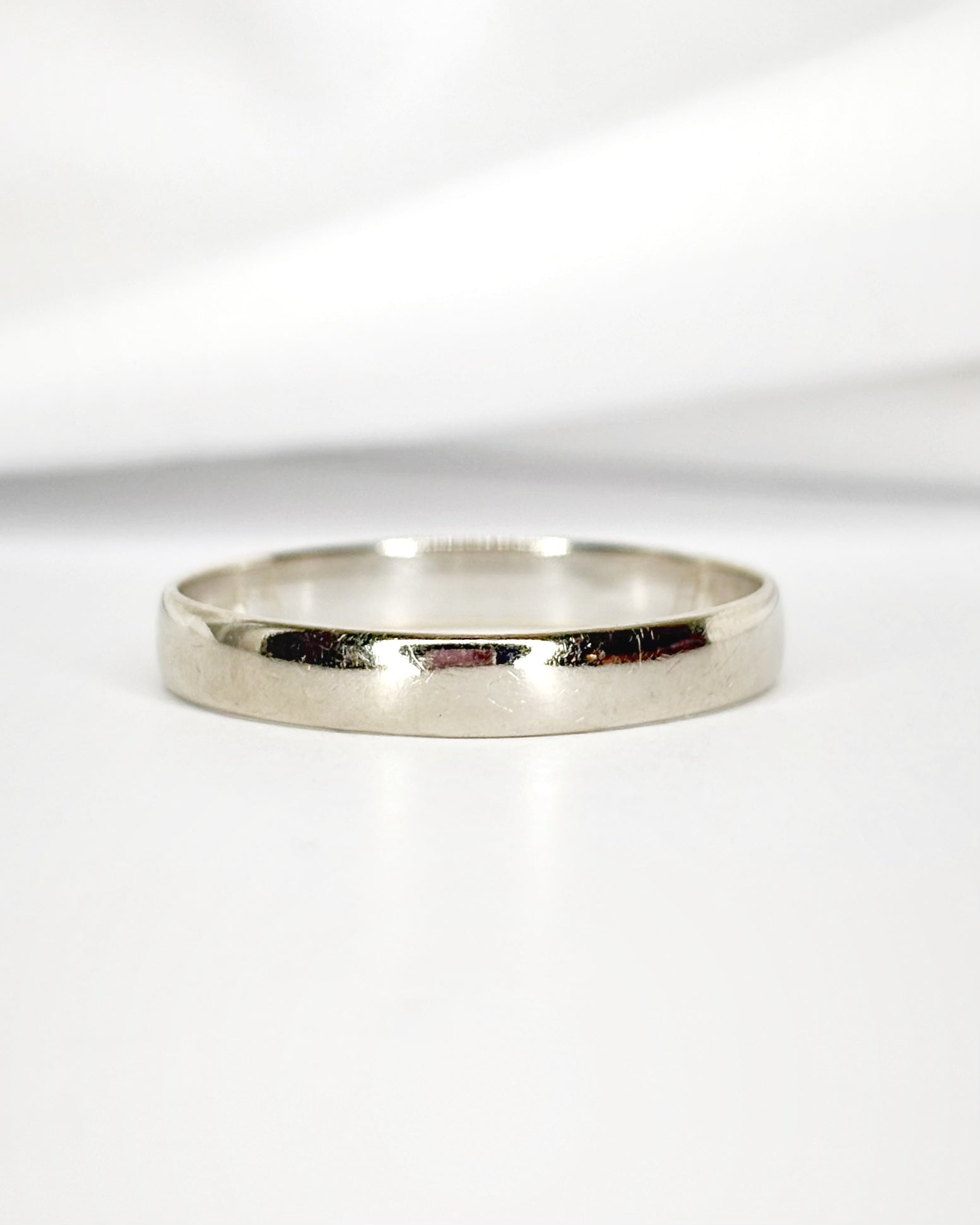 Alliance Or Gris 18 carats 3.3 mm "Tilda" - Elliade Paris