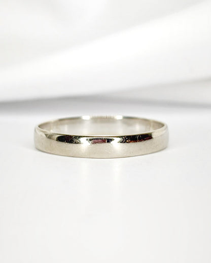 Alliance Or Gris 18 carats 3.3 mm "Tilda" - Elliade Paris