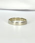 Alliance Or Gris 18 carats 3.6 mm "Jimmy" - Elliade Paris