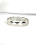 Alliance Or Gris 18 carats 4 mm "Léon" - Elliade Paris