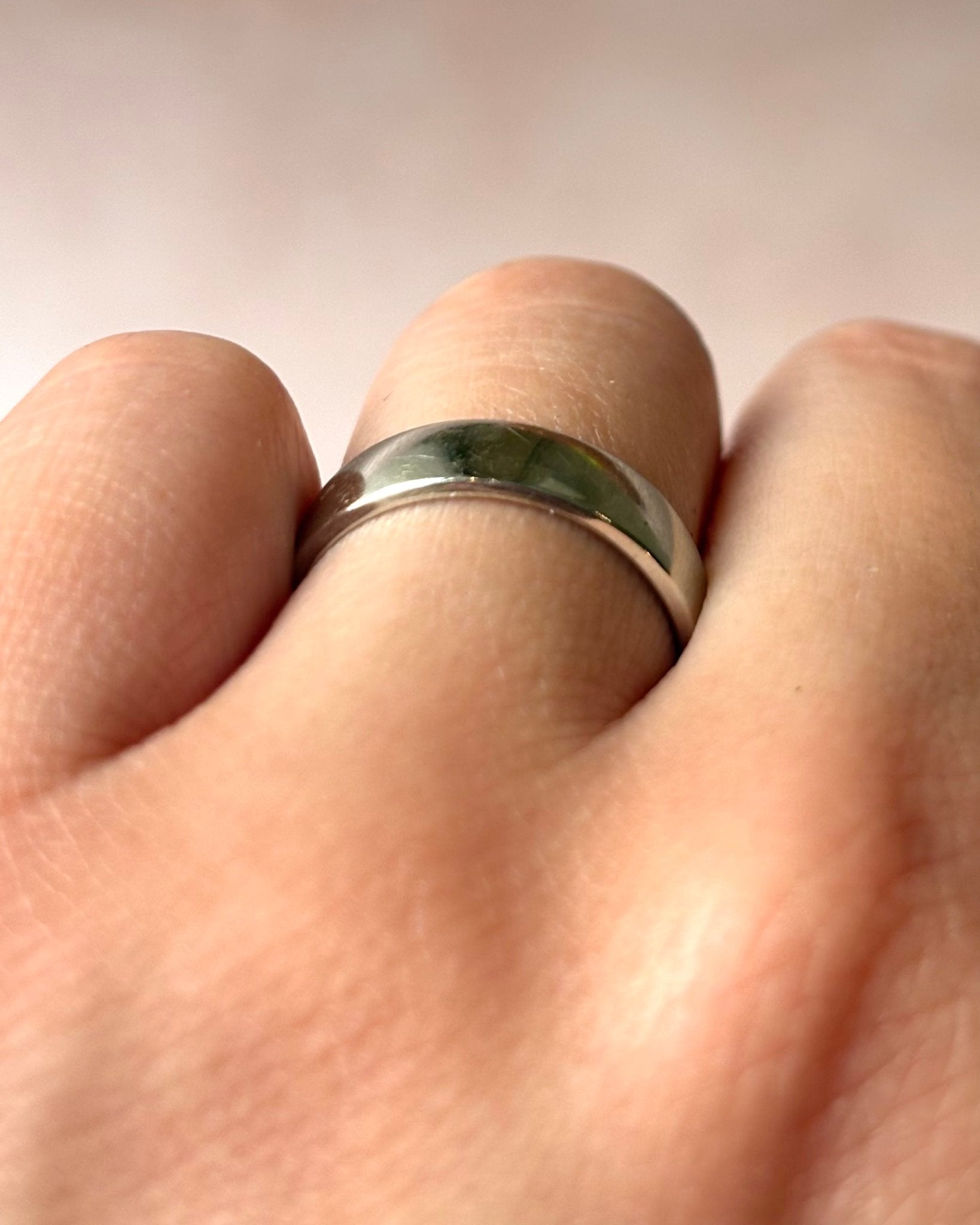 Alliance Or Gris 18 carats "Armande" - Elliade Paris