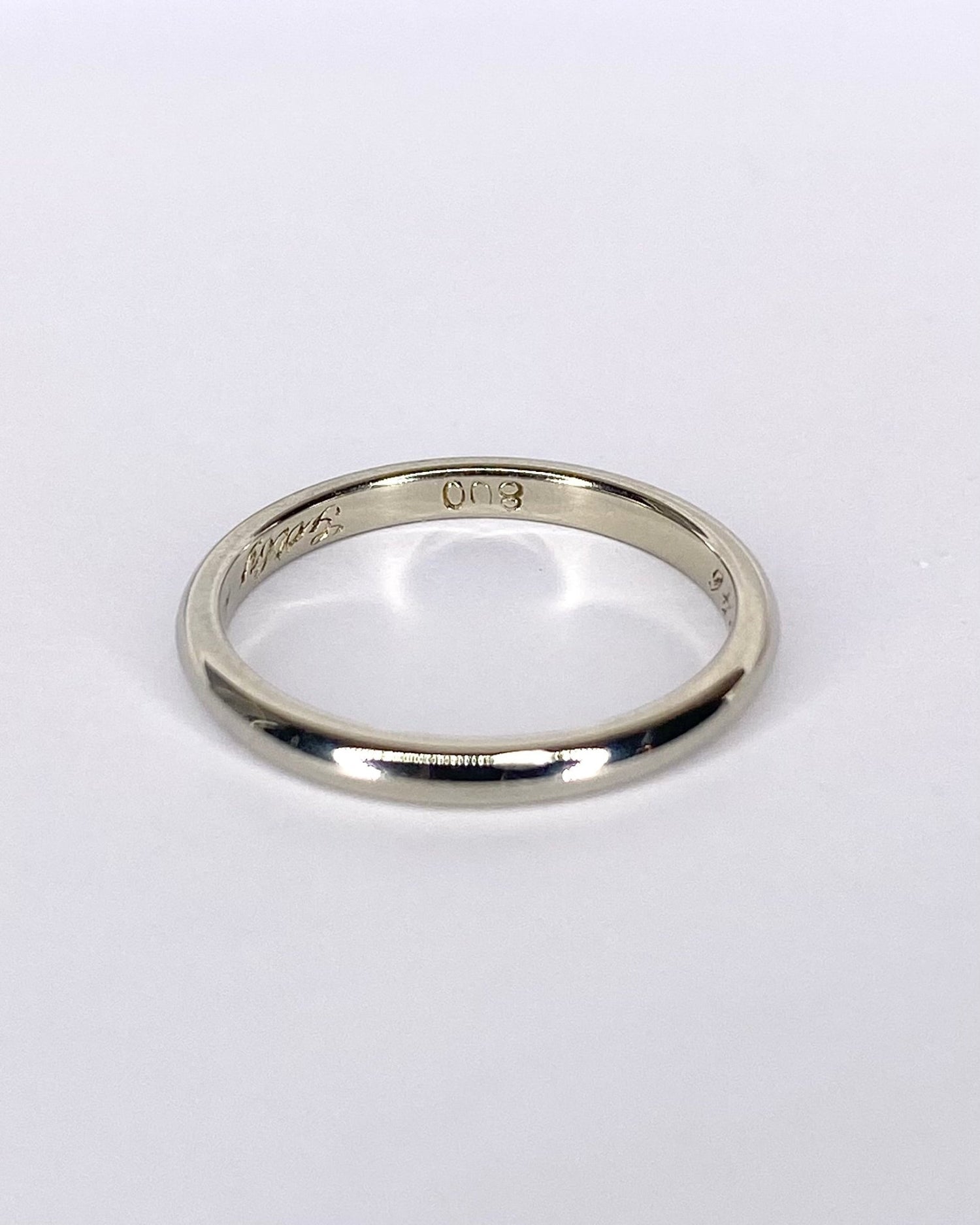 Alliance Or Gris 18 carats "Chantal" - Elliade Paris