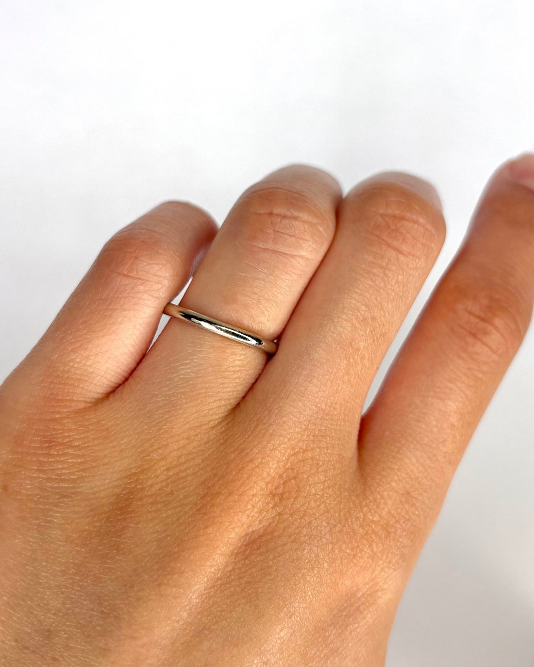 Alliance Or Gris 18 carats "Constance" - Elliade Paris